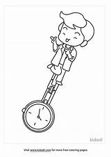 Free Pocket Watch Coloring Page  Printables Kidadl sketch template