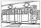 Dibujos De Tramway 145407 Transporte Para Colorear – Páginas  sketch template