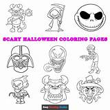 Free Printable Scary Halloween Coloring Pages For Kids sketch template