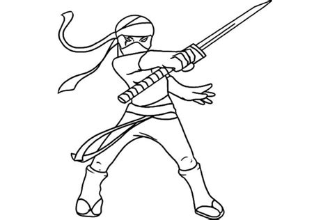 Ninja Coloring Pages For Kids Downloadable | K5 Worksheets