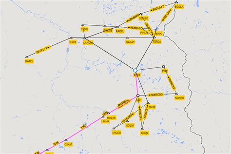 aeronautical charts - How to represent graphically airways and routes? - Aviation Stack Exchange