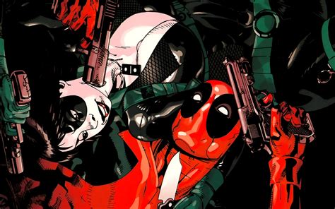 Deadpool w/ Domino wallpaper | Marvel future fight, Deadpool, Domino marvel