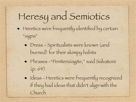 Medieval Heresies | PPT