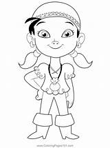 Izzy Jake And The Never Land Pirates Coloring Pages  Nation sketch template