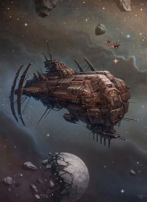 75 Cool Sci Fi Spaceship Concept Art & Designs To Get Your Inspired