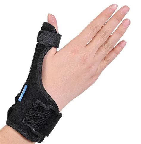 Deluxe Medical Thumb Stabilizer Wrist Splint Brace Support Sprain De Quervain Disease ...