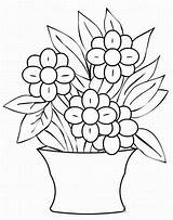 Large flowers coloring Pages To Download And Print For Free sketch template