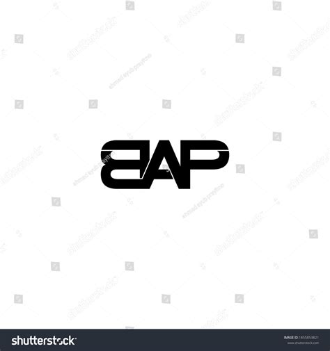 Bap Letter Original Monogram Logo Design Stock Vector (Royalty Free) 1855853821 | Shutterstock