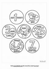 Free 7 Days Of Creation Coloring Page  Printables Kidadl sketch template