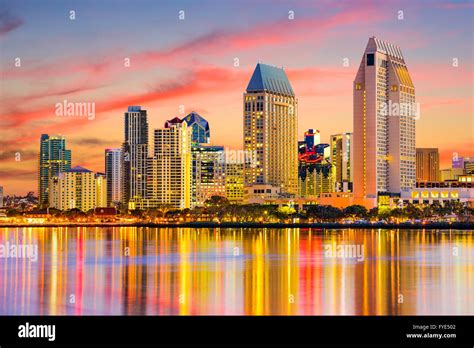 San Diego, California, USA downtown skyline Stock Photo - Alamy