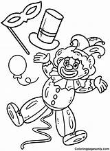 Jester Coloring Pages  Mardi Gras For sketch template