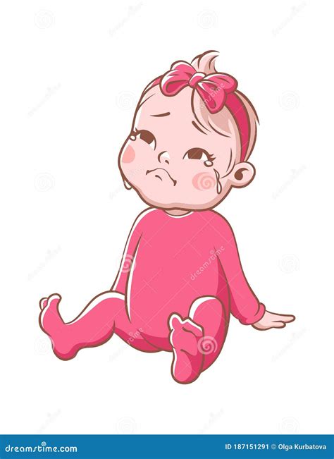 Baby Cartoon Sad Royalty-Free Stock Image | CartoonDealer.com #3497572