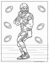 42 Football Coloring Pages Free PDF Printables  coloring sketch template