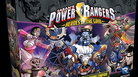 POWER RANGERS: HEROES OF THE GRID Officially Reveals the Machine Empire Villain Expansion and ...