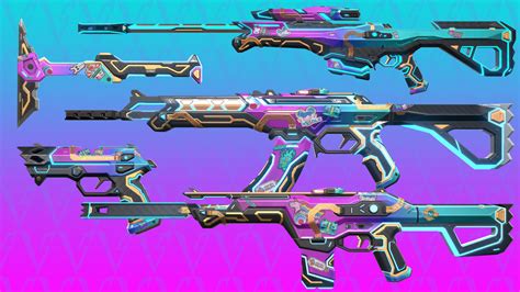 Valorant Glitchpop Skins | HD-images, Full Set, and Prices