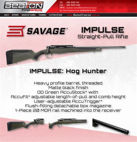 Savage Impulse Straight-Pull Rifle | Beaton Firearms