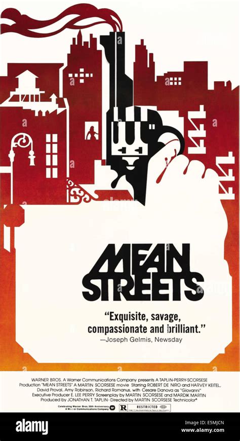 MEAN STREETS, poster art, 1973 Stock Photo - Alamy