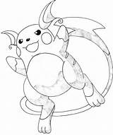 Awesome picture Of raichu coloring Page – Artofit sketch template