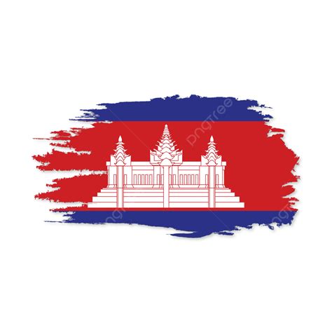 Cambodia Flag Design In Vector Style, Cambodia, Cambodia Flag, Cambodia National Flag PNG and ...