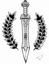 Descarga Gratis Dibujo Para Colorear Gladius Espada E  Vrogueco sketch template