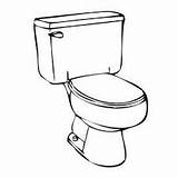 Flush Toilet Page Coloring Pages sketch template