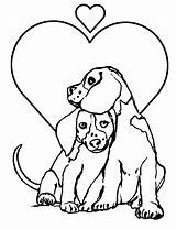 Printable Coloring Page Dog sketch template