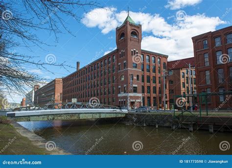 Historic Pacific Mills in Lawrence, Massachusetts, USA Editorial Stock ...