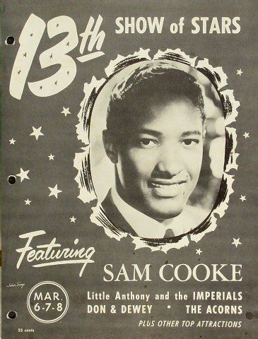 A Vintage Concert Poster From The Late-50's - Classic R&B Music Photo ...