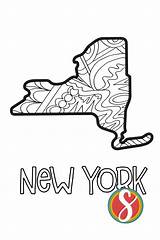 Free New York Coloring Pages — Stevie Doodles sketch template