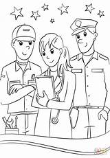 Community Helpers coloring Page  Free Printable Coloring Pages sketch template