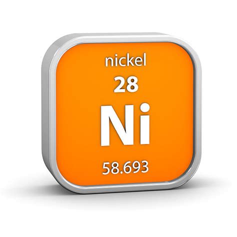 Symbol For The Chemical Element Nickel Stock Photos, Pictures & Royalty-Free Images - iStock