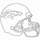 Broncos Logo Coloring Pages sketch template