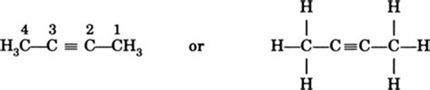 2 Butyne Structural Formula