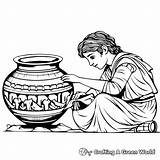 Pottery Coloring Pages  Free & Printable sketch template