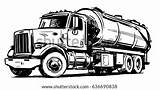 Vacuum Truck Coloring Page Pages sketch template