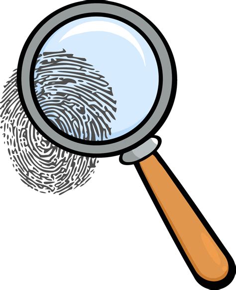 Detective clipart magnifying lens, Detective magnifying lens ...