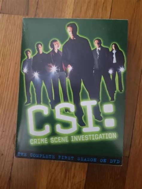 CSI: CRIME SCENE Investigation: First Season (DVD, 2000) $5.94 - PicClick