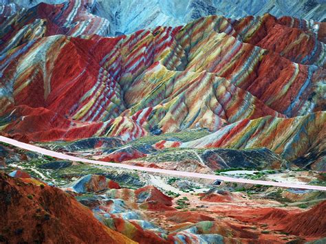 10 Places You Have to See to Believe | Rainbow mountains china, Zhangye, Rainbow mountain