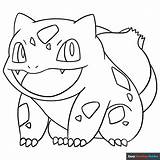 Bulbasaur Coloring Page  Easy Drawing Guides sketch template
