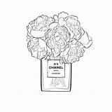 Perfume Coloring Page  Home sketch template