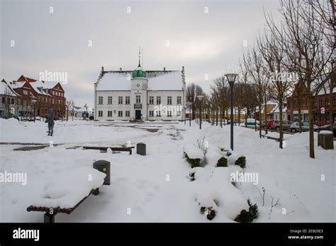 Town hall of town of Maribo in Denmark Stock Photo - Alamy