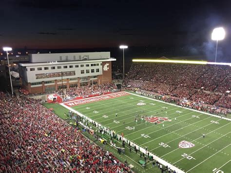 Martin Stadium was LOUD on Saturday! #WSU #GoCougs | Stadium, Keith ...