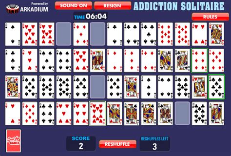 Addiction Solitaire (Classic) - Play Online on Flash Museum 🕹️