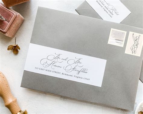 Wedding Printable Address Labels Get Gorgeous Calligraphy - Etsy UK