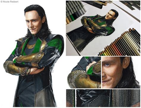 Loki (drawing - details) by Quelchii on DeviantArt