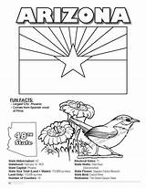 Arizona State Coloring Book  Really Big Books® sketch template
