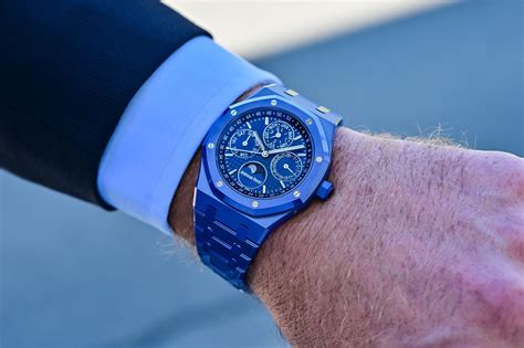 Hands-On - The Blue Ceramic AP Royal Oak Perpetual Calendar 26579CS