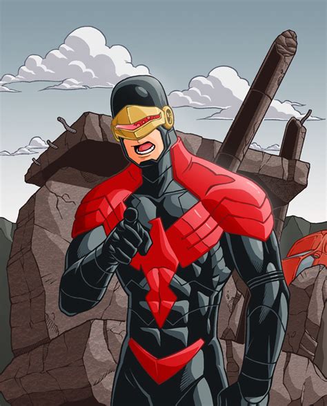 Cyclops New Costume Colored by Godsartist on DeviantArt