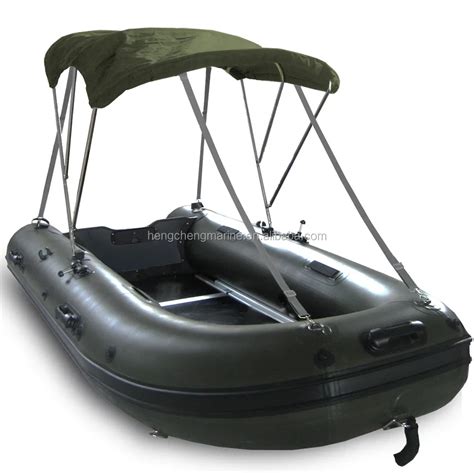 3.3meter Pvc Inflatable Pedal Boat For Fishing,Diving,Camping,Sailing With Tent - Buy Fishing ...