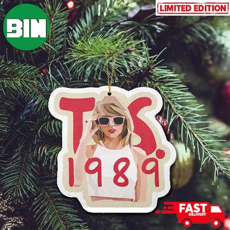 1989 Taylor's Version For Taylor Swift Fans Christmas 2023 Holiday Ornament - Binteez